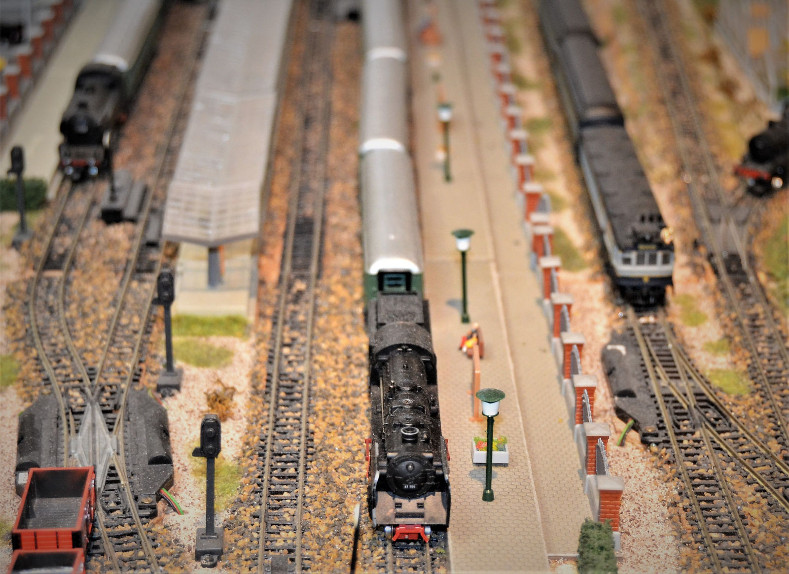 Maqueta del museo del ferrocarril